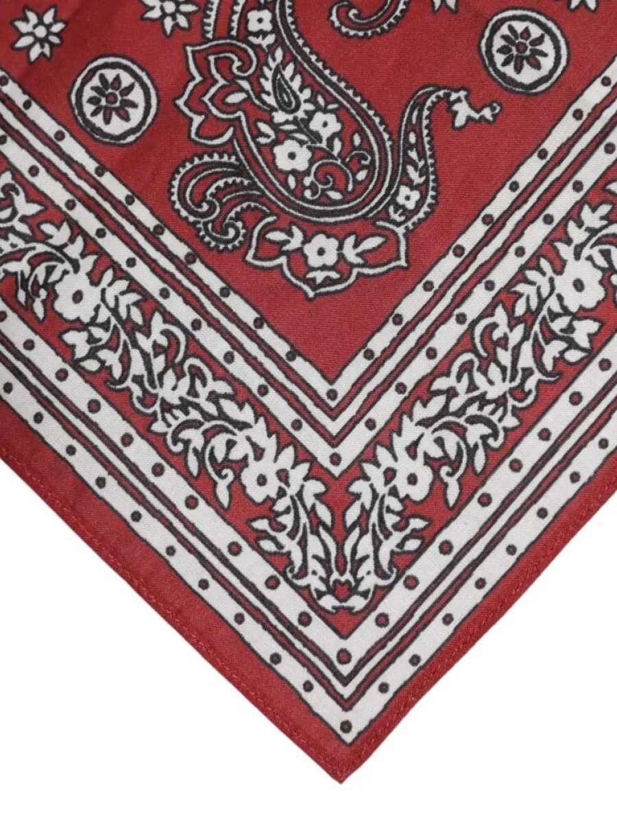 Dolce&Gabbana Cotton Floral-Print Square Scarf