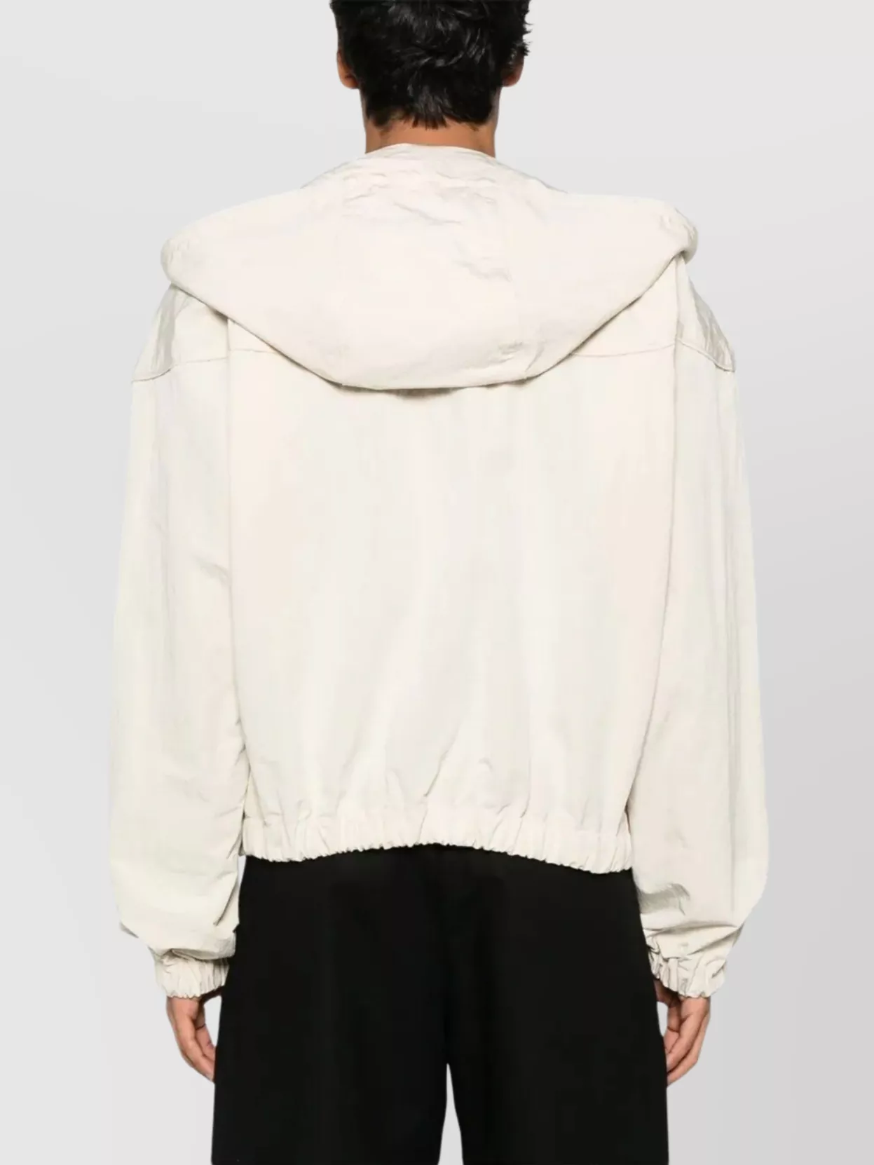 Jacquemus Hooded Drawstring Jacket Zip Pocket