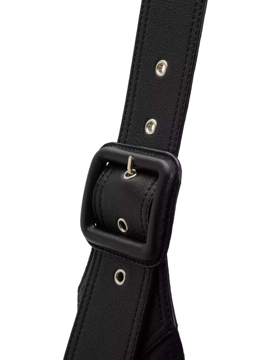 Ami Paris Leather Shoulder Bag