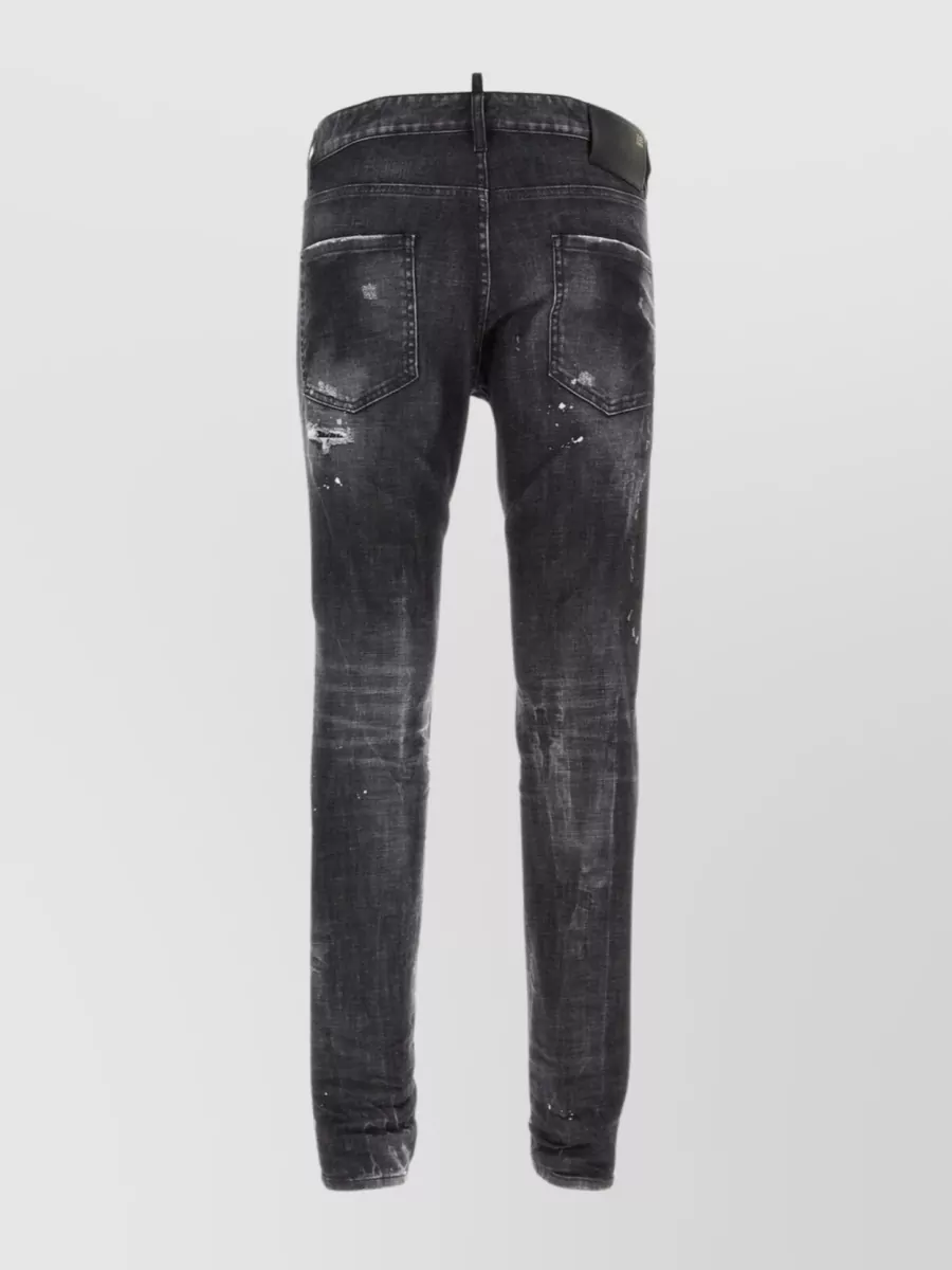Dsquared2 Black Ripped Wash Cool Guy Jeans