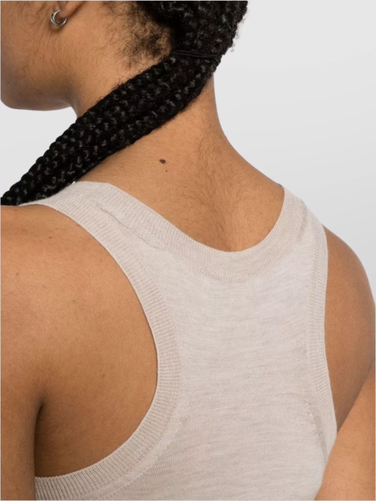 Max Mara Knit Racerback Tank Top