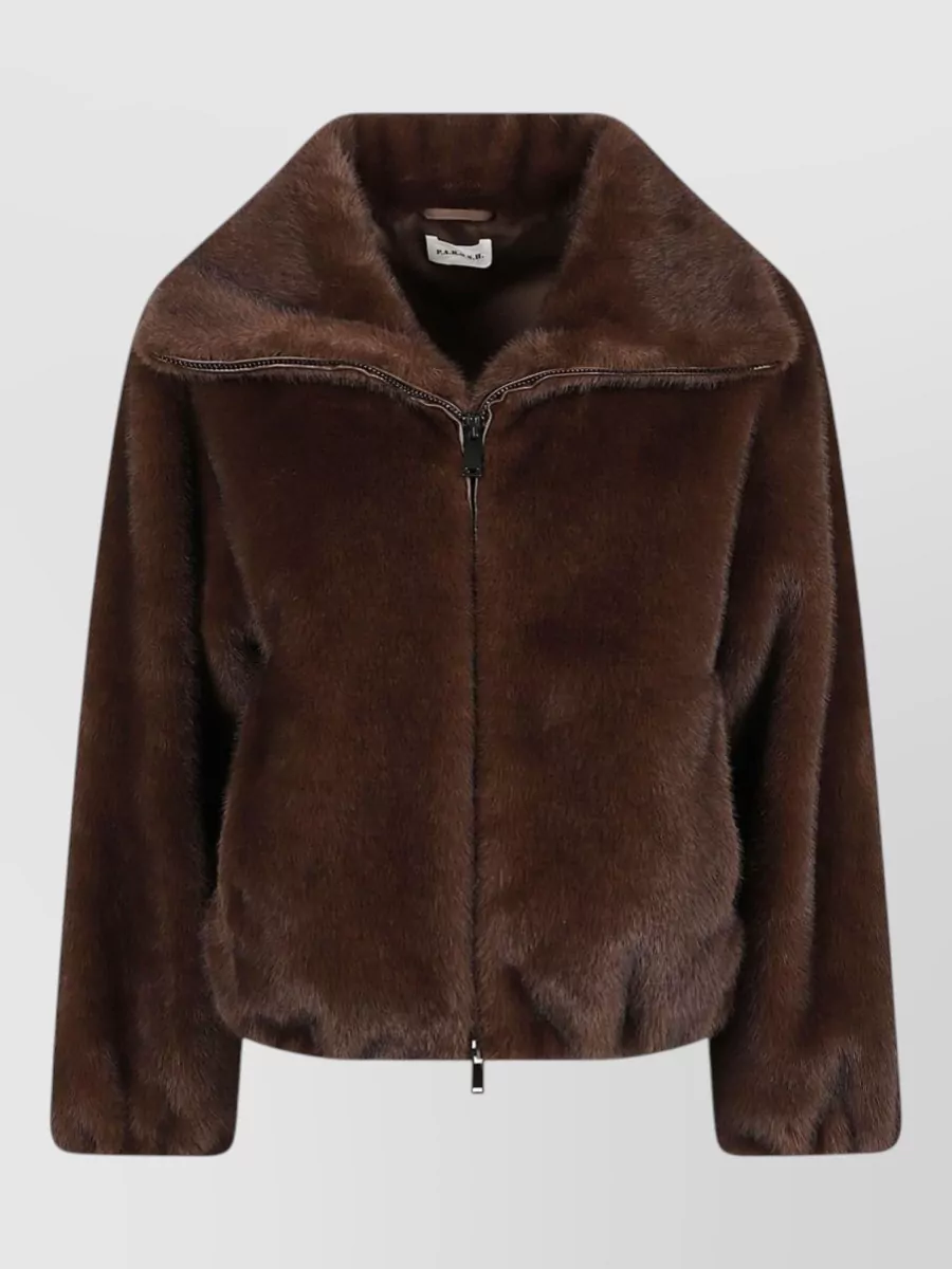 Parosh faux fur jacket