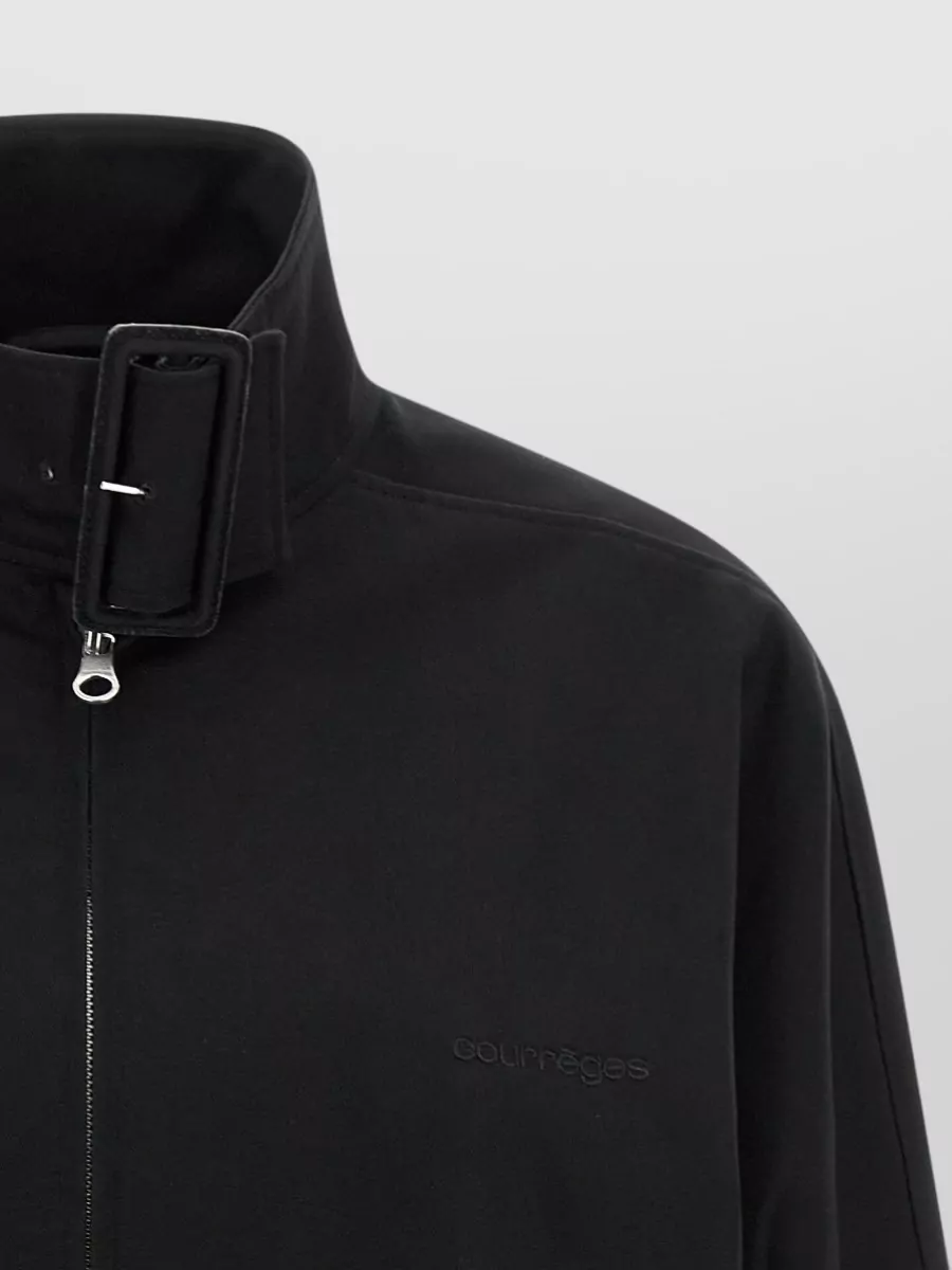 Courrèges Zipped Bomber Jacket
