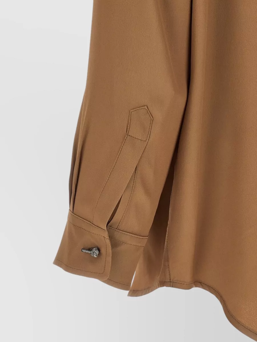 Magliano Trekking Shirt Long Sleeves Straight Collar Buttoned Cuffs