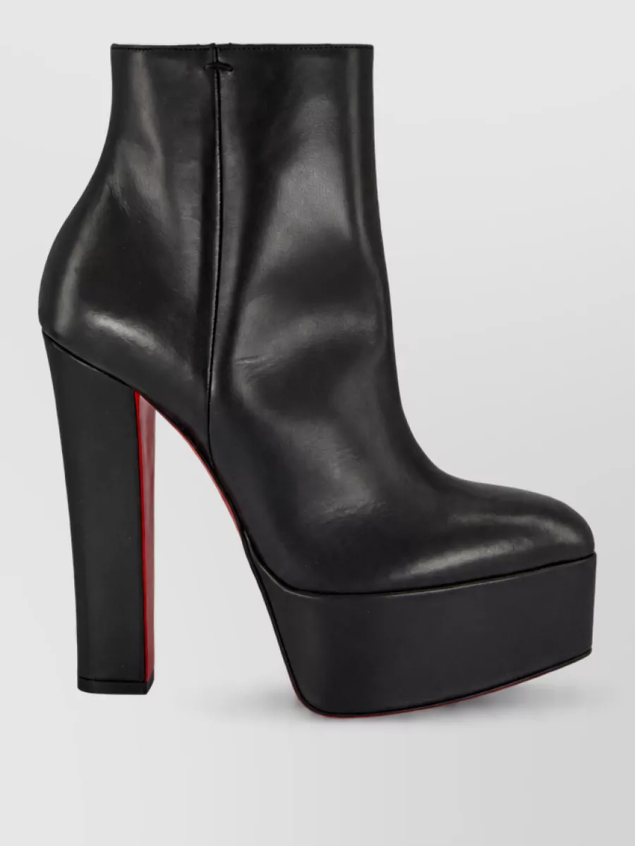 Christian Louboutin Leather Ankle Boots