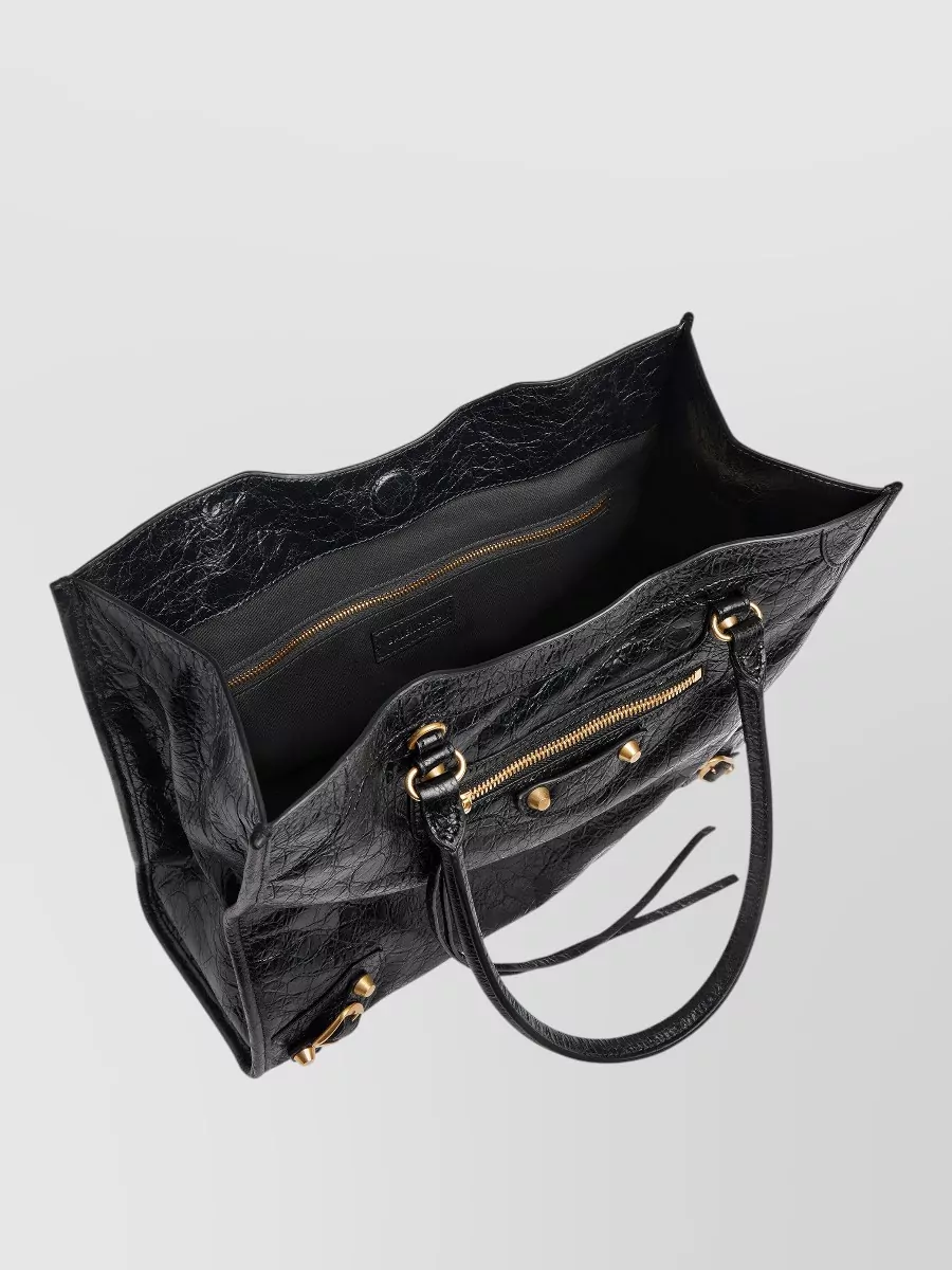 Balenciaga Le City Small Leather Tote Bag