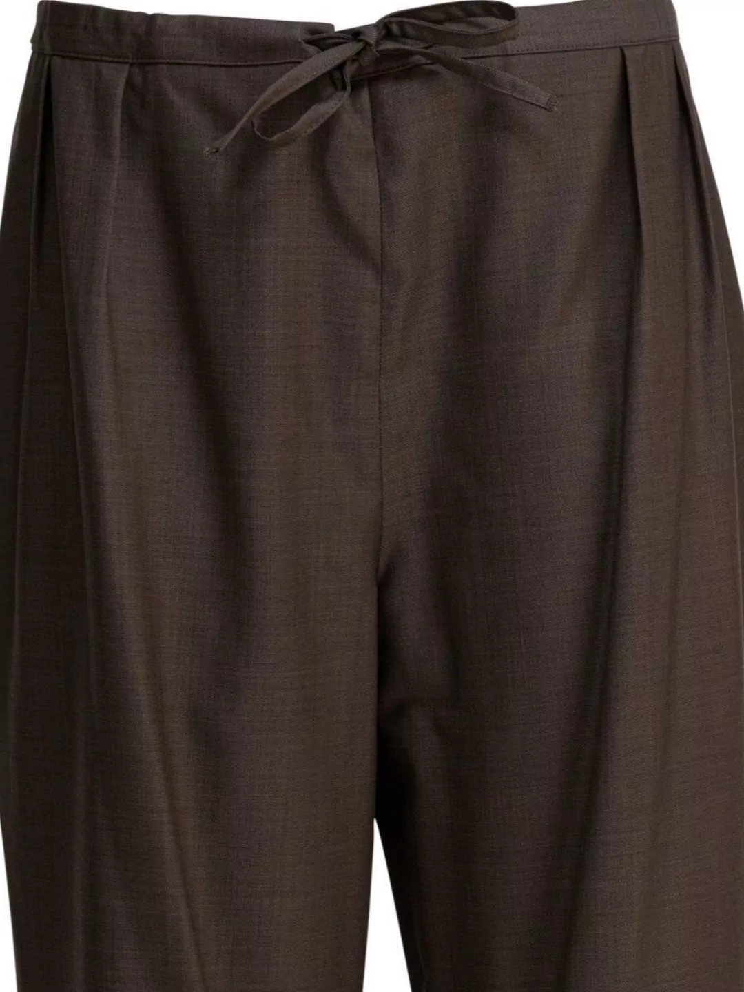 Loulou Studio Wide Leg Drawstring Trousers Side Pockets