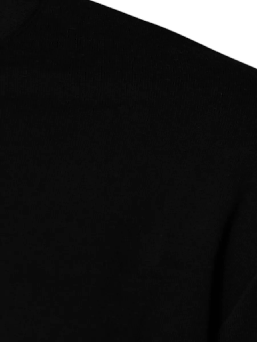Versace Cotton Medusa Embroidered Crew Neck Sweatshirt