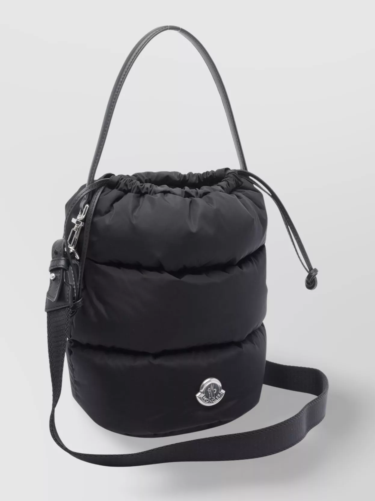 Moncler Caradoc Quilted Bucket Bag With Top Handle