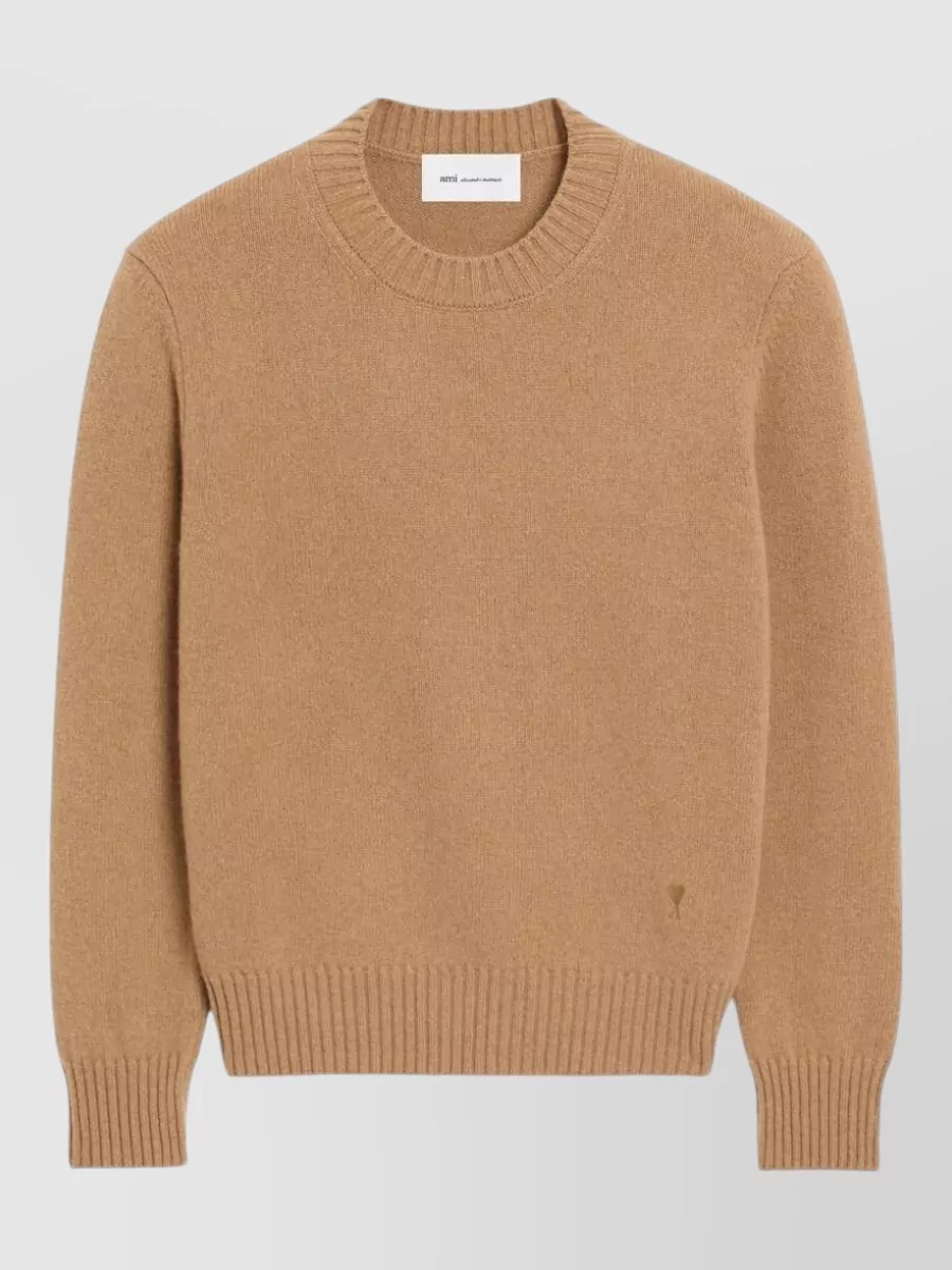 Ami Paris cashmere crewneck sweater