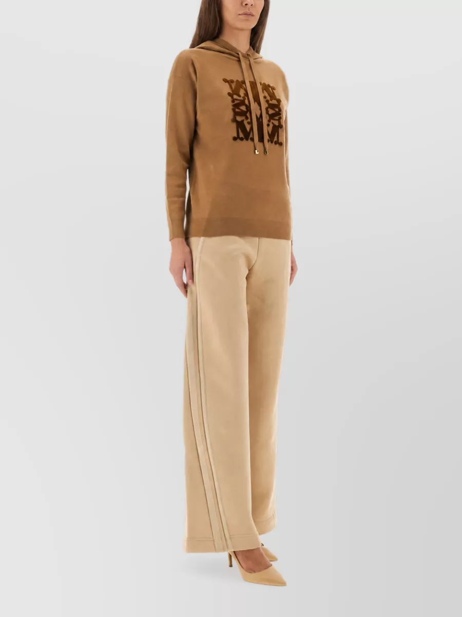 Max Mara Virgin Wool Hooded Sweater