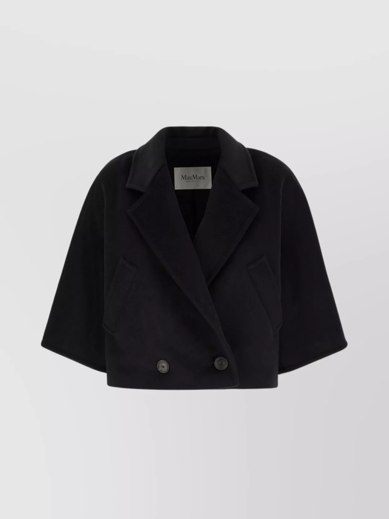 Max Mara Short Wool Blend Coat