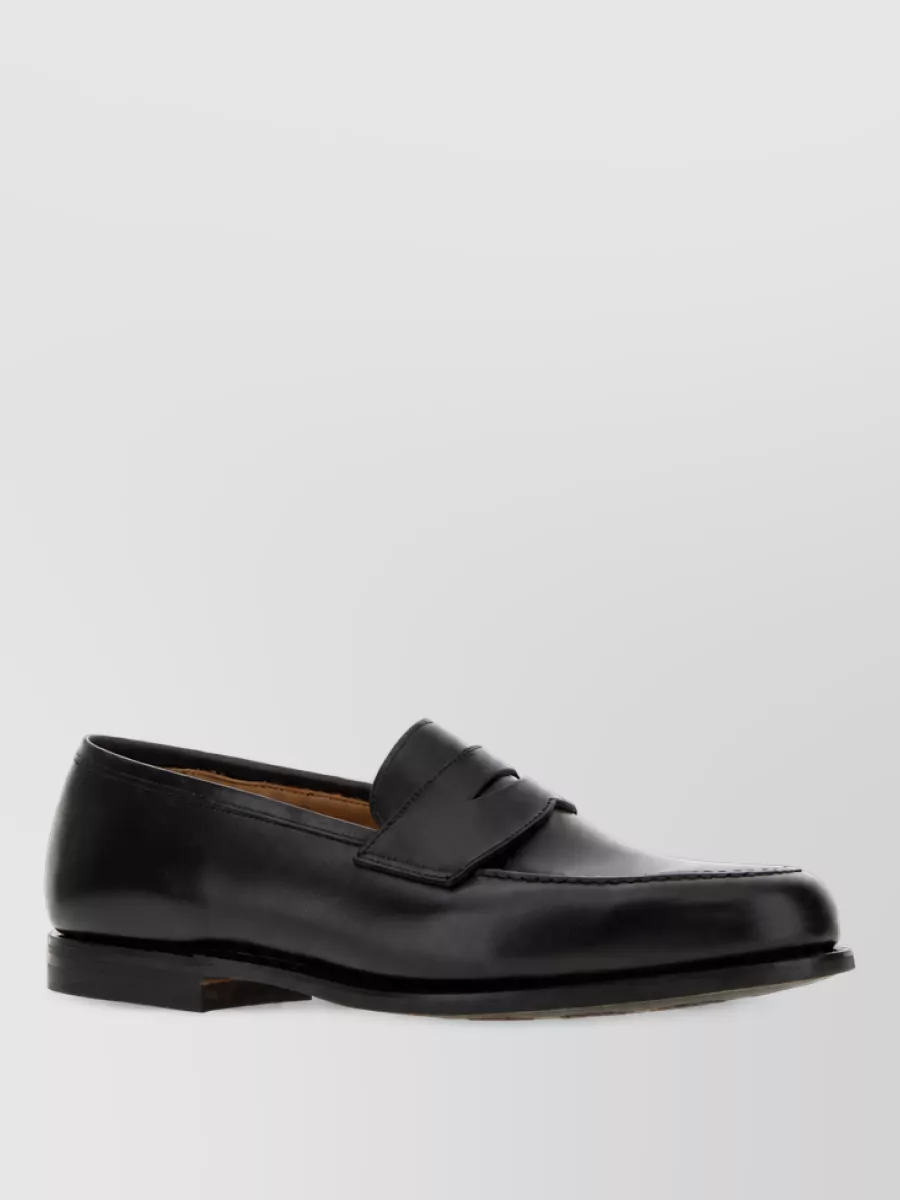 Crockett & Jones leather loafers