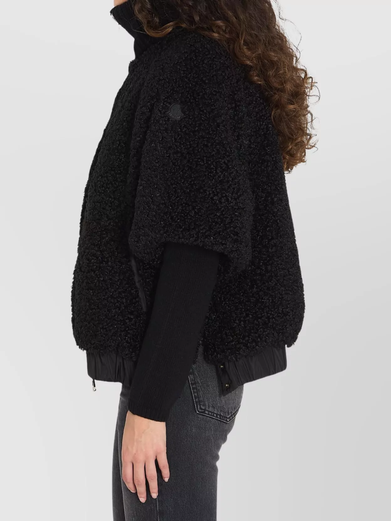 Moncler Dual Fabric Reversible Cape