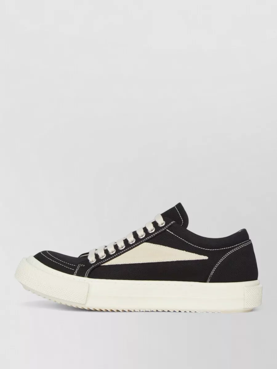 Rick Owens Drkshdw Denim Lace-Up Sneakers