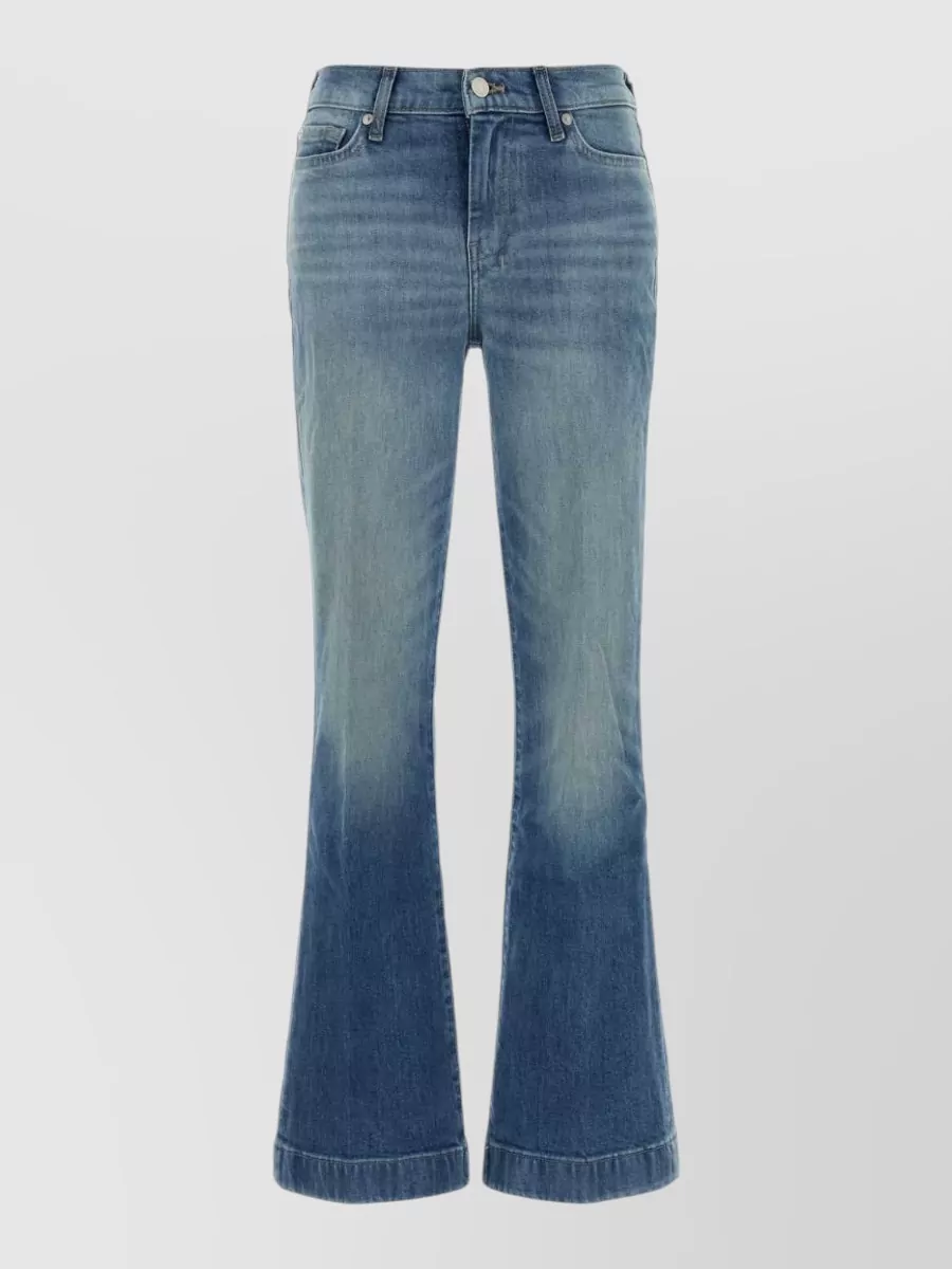7 For All Mankind denim dojo flared jeans