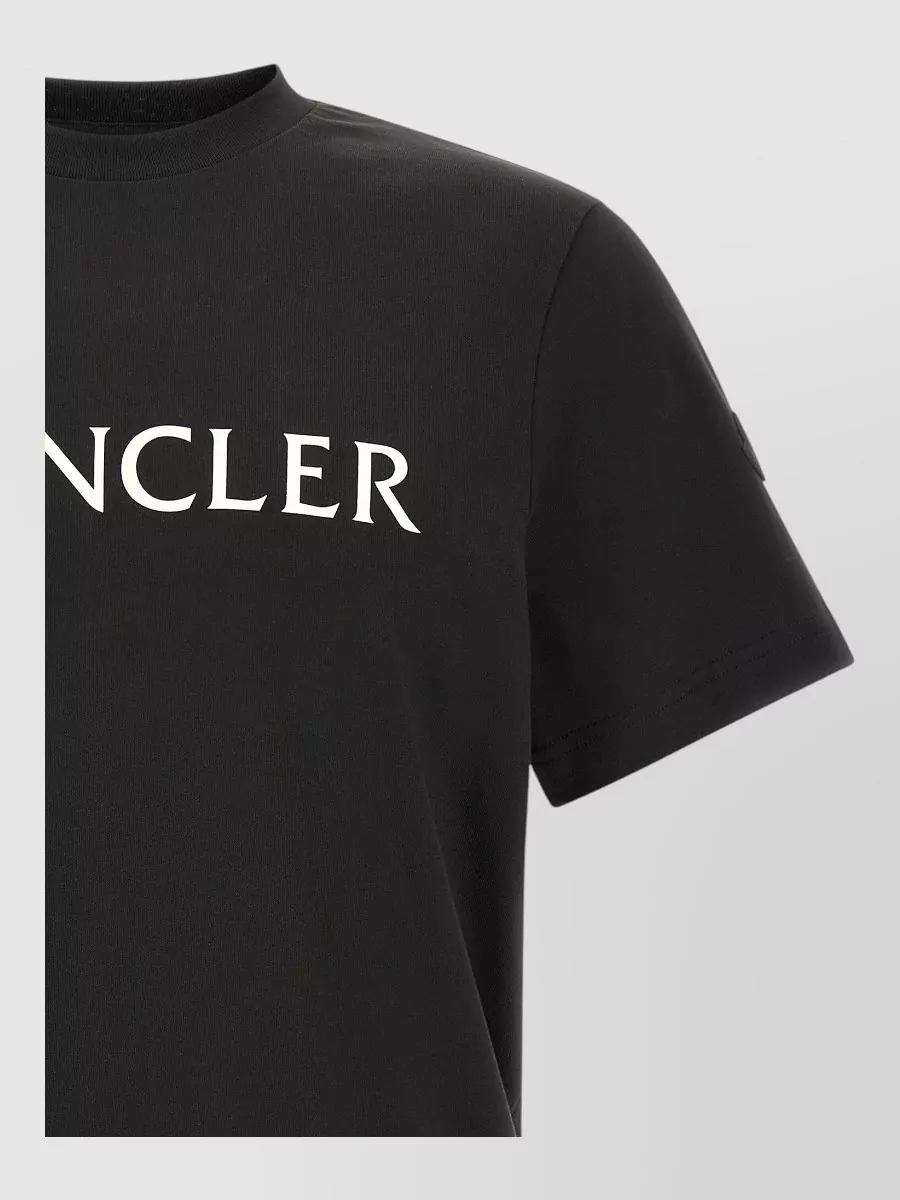 Moncler Cotton Printed T-Shirt