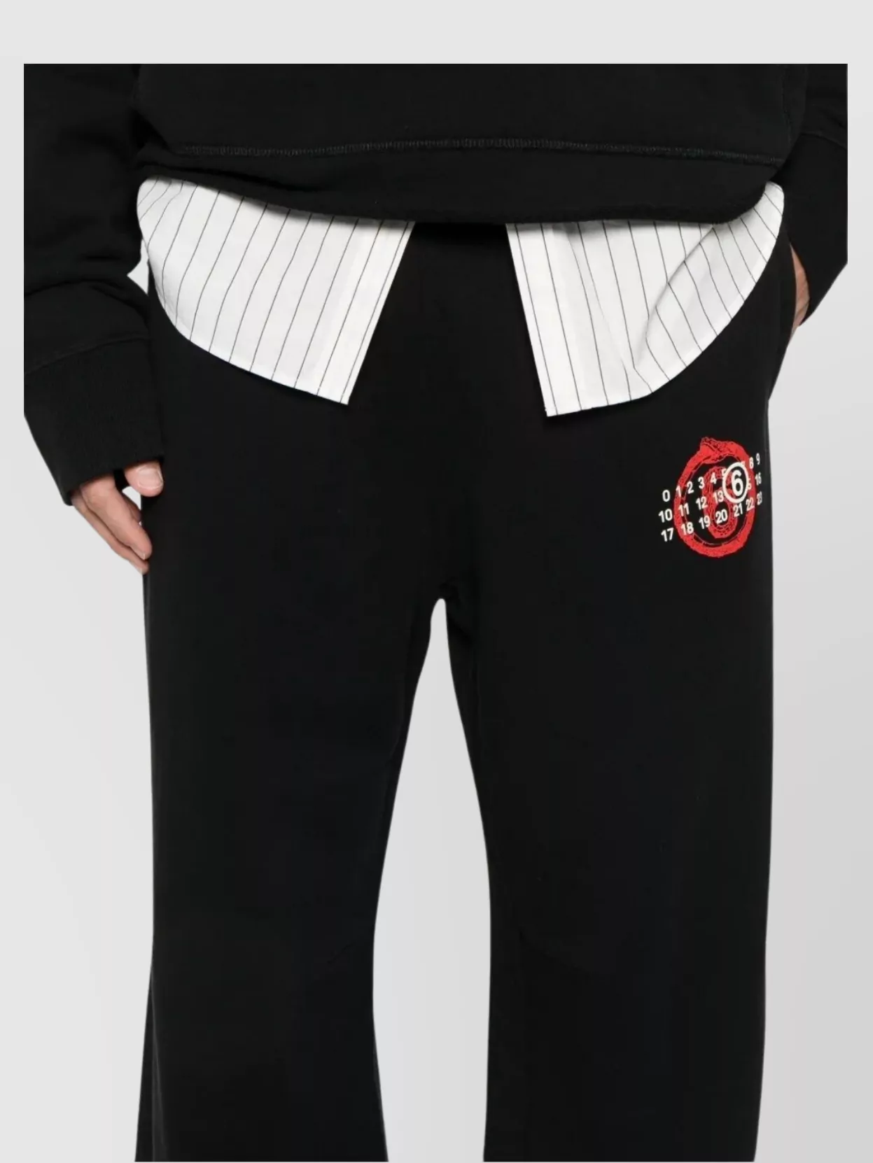 Mm6 Maison Margiela Elasticated Ankle Hems Trousers