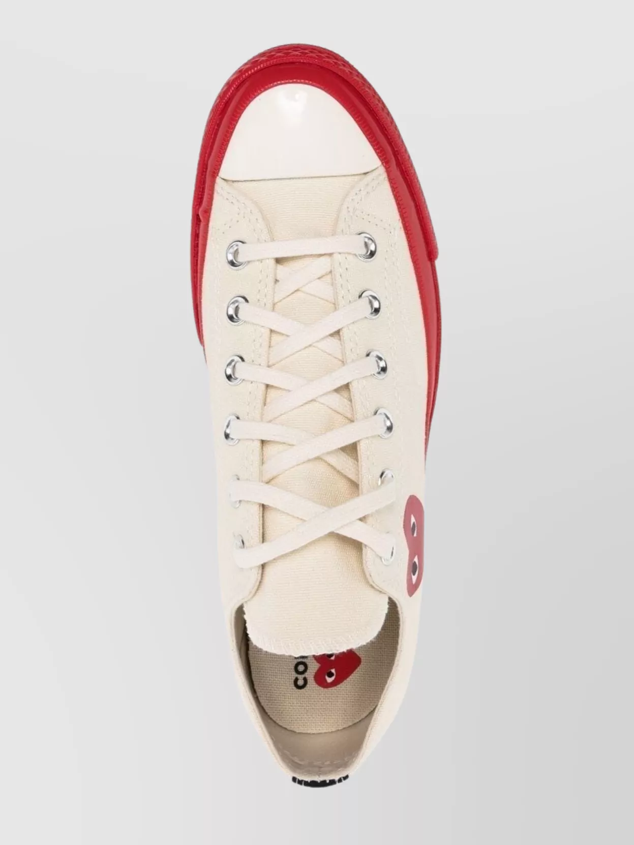 Comme Des Garçons Play Chuck 70 Heart Application Sneakers