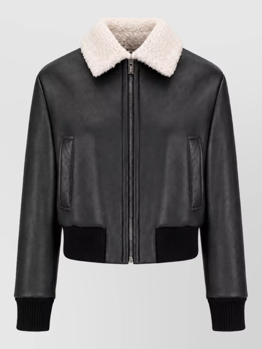 La Rose shearling coat