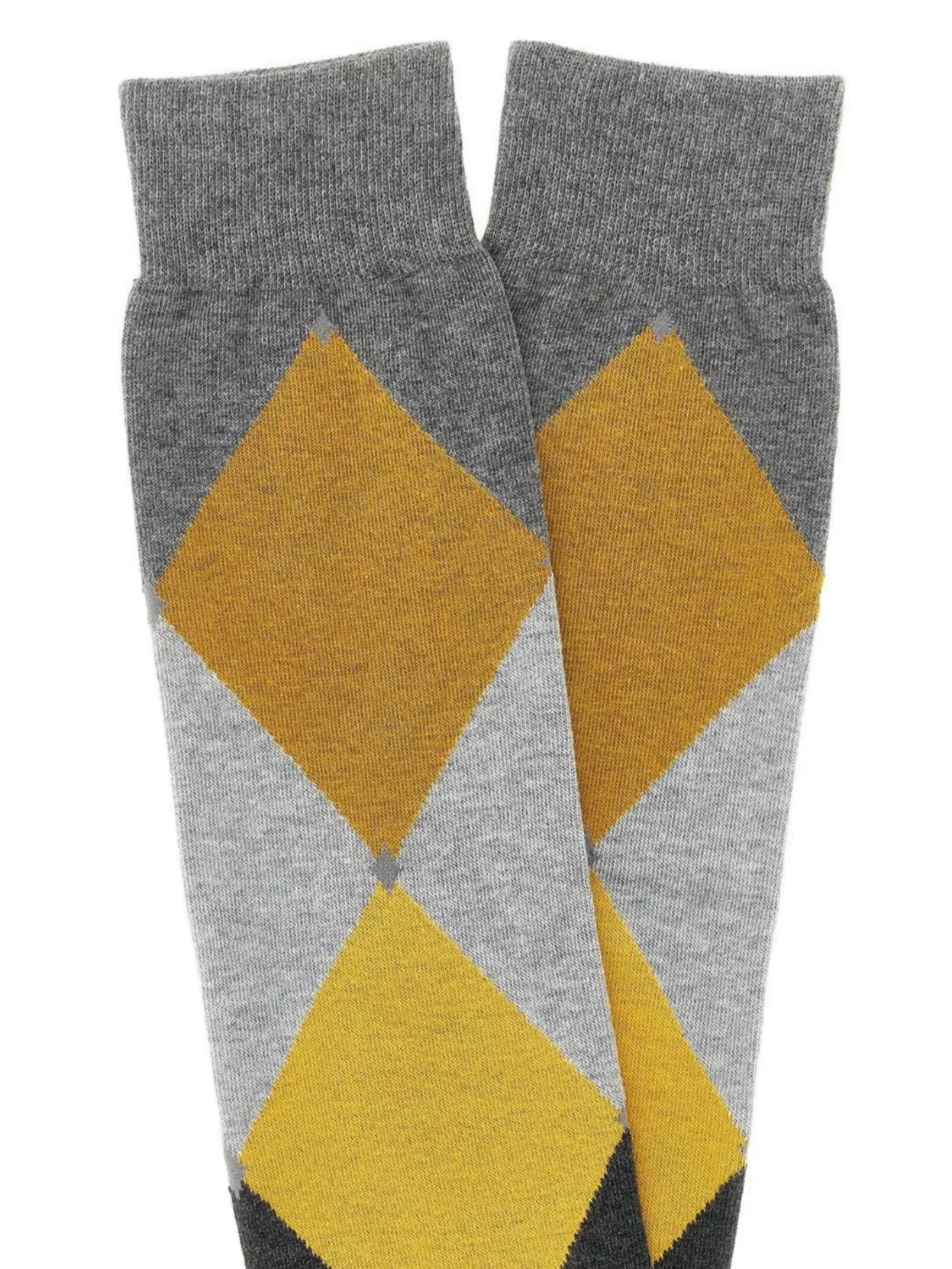 Ballantyne Knee-High Argyle Pattern Diamond Socks