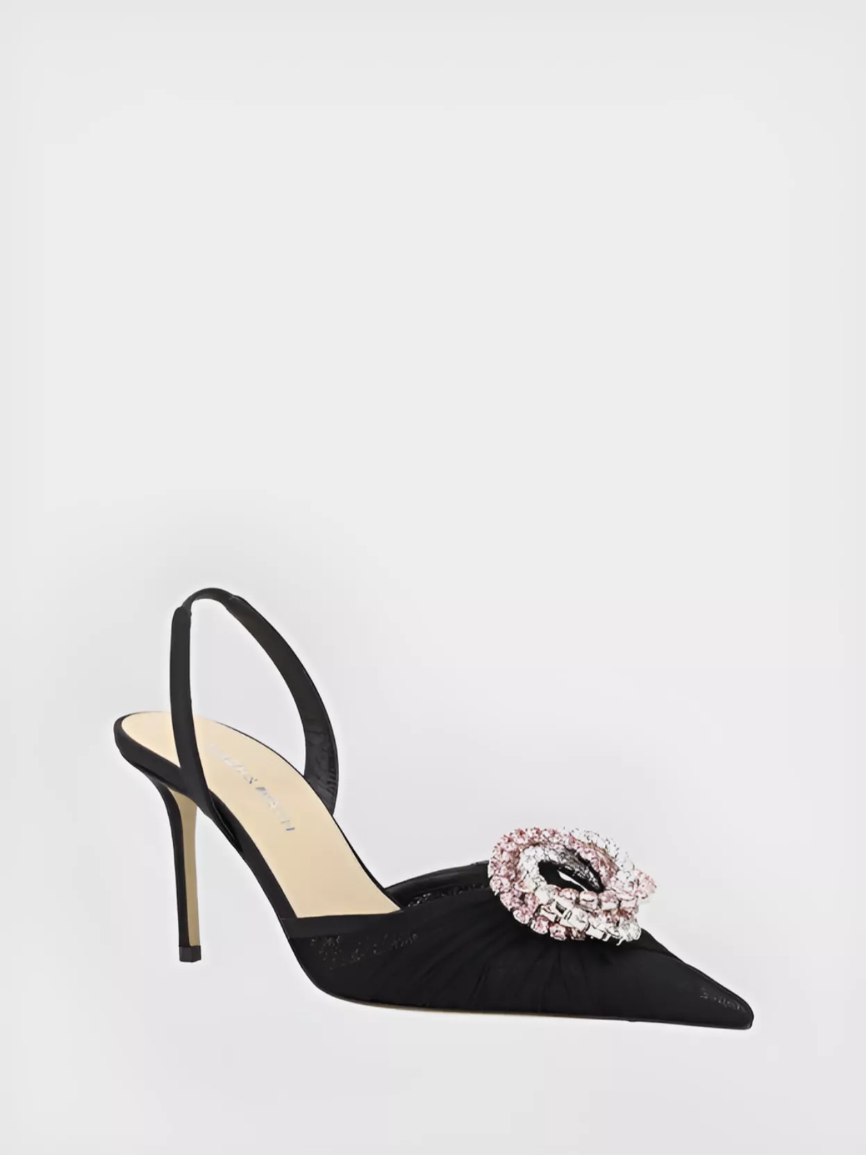 Shop Mach&mach Galaxy Tulle Rhinestone Pumps