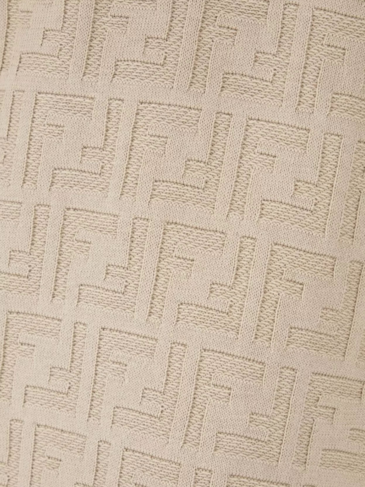 Fendi Polo Collar Cotton Shirt