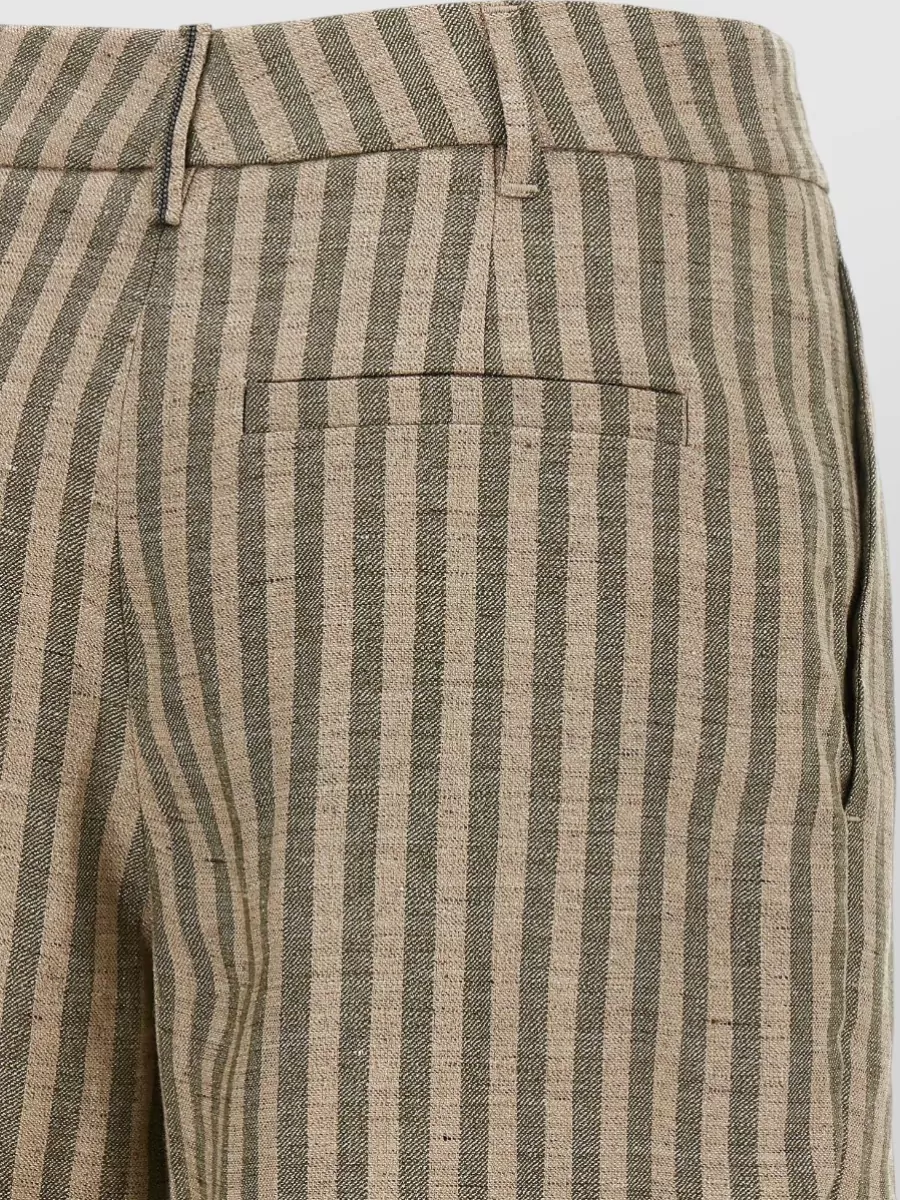 Brunello Cucinelli Striped Bermuda Shorts