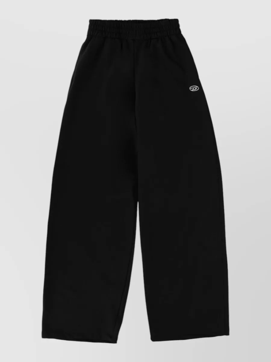 Diesel cotton wide-leg trousers