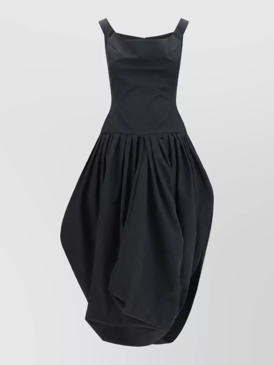 Magda Butrym polyester midi dress