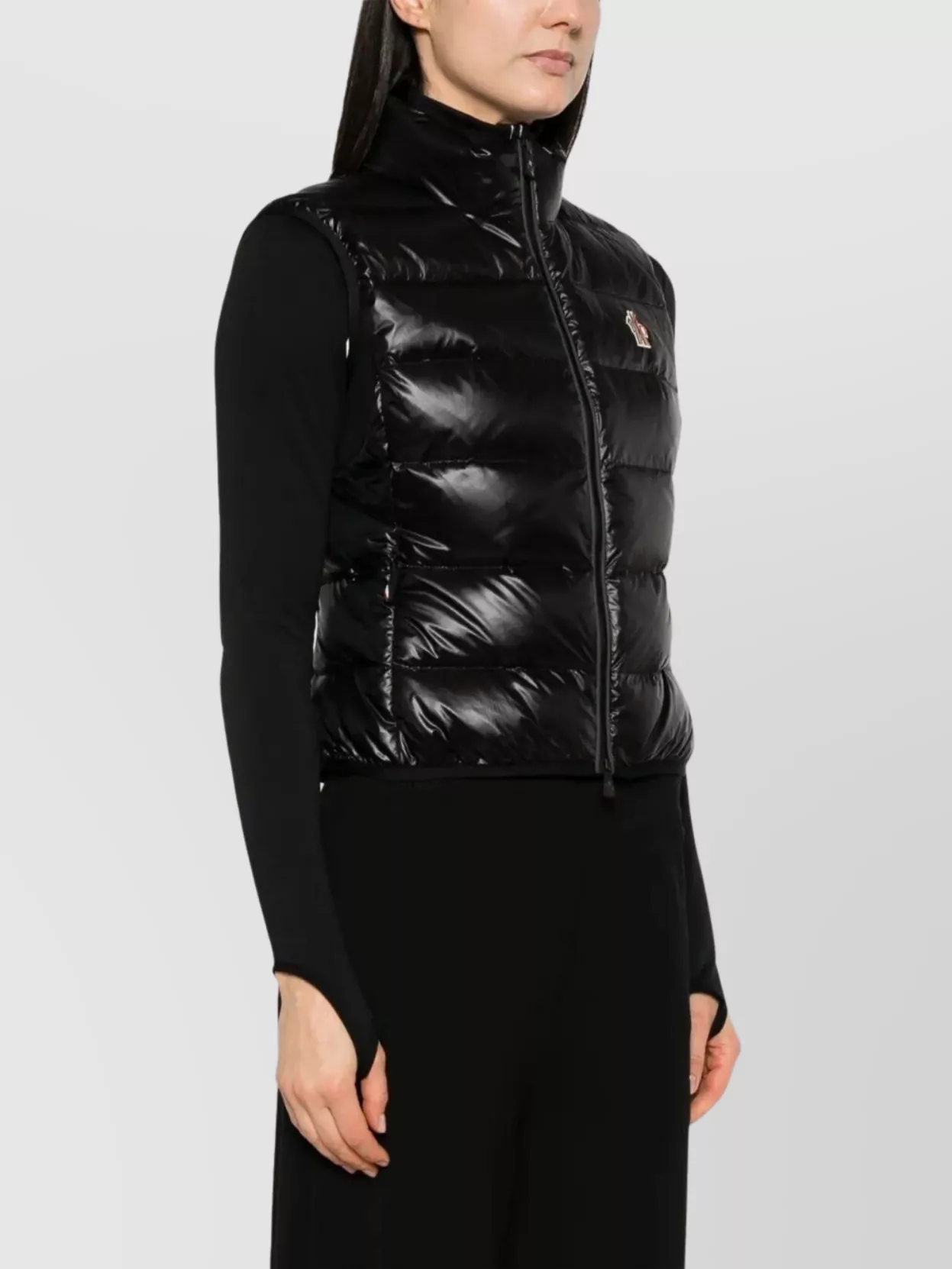 Moncler Neck High Padded Sleeveless Jacket