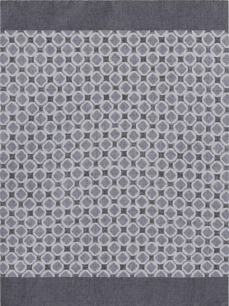 Boss silk printed scarf