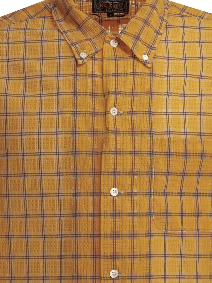 Beams Plus Plaid Casual Shirt