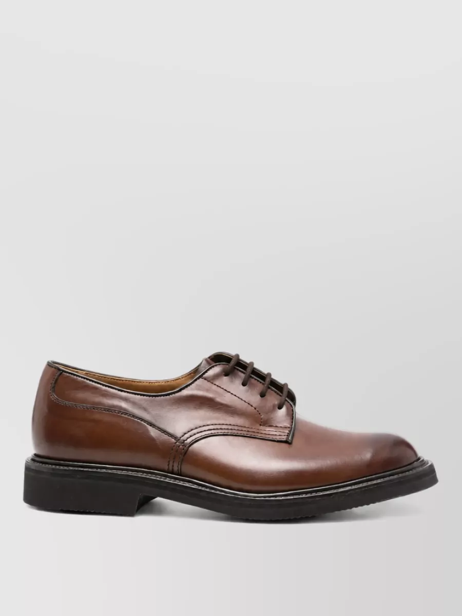 Tricker's Leather Derby Shoes
