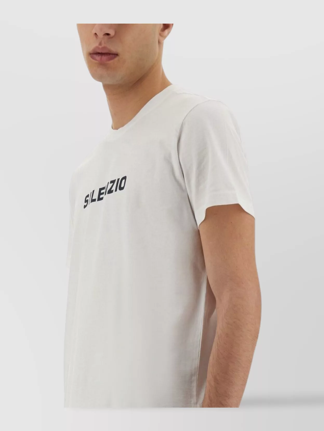 Aspesi "Silence" Crew Neck Printed T-Shirt