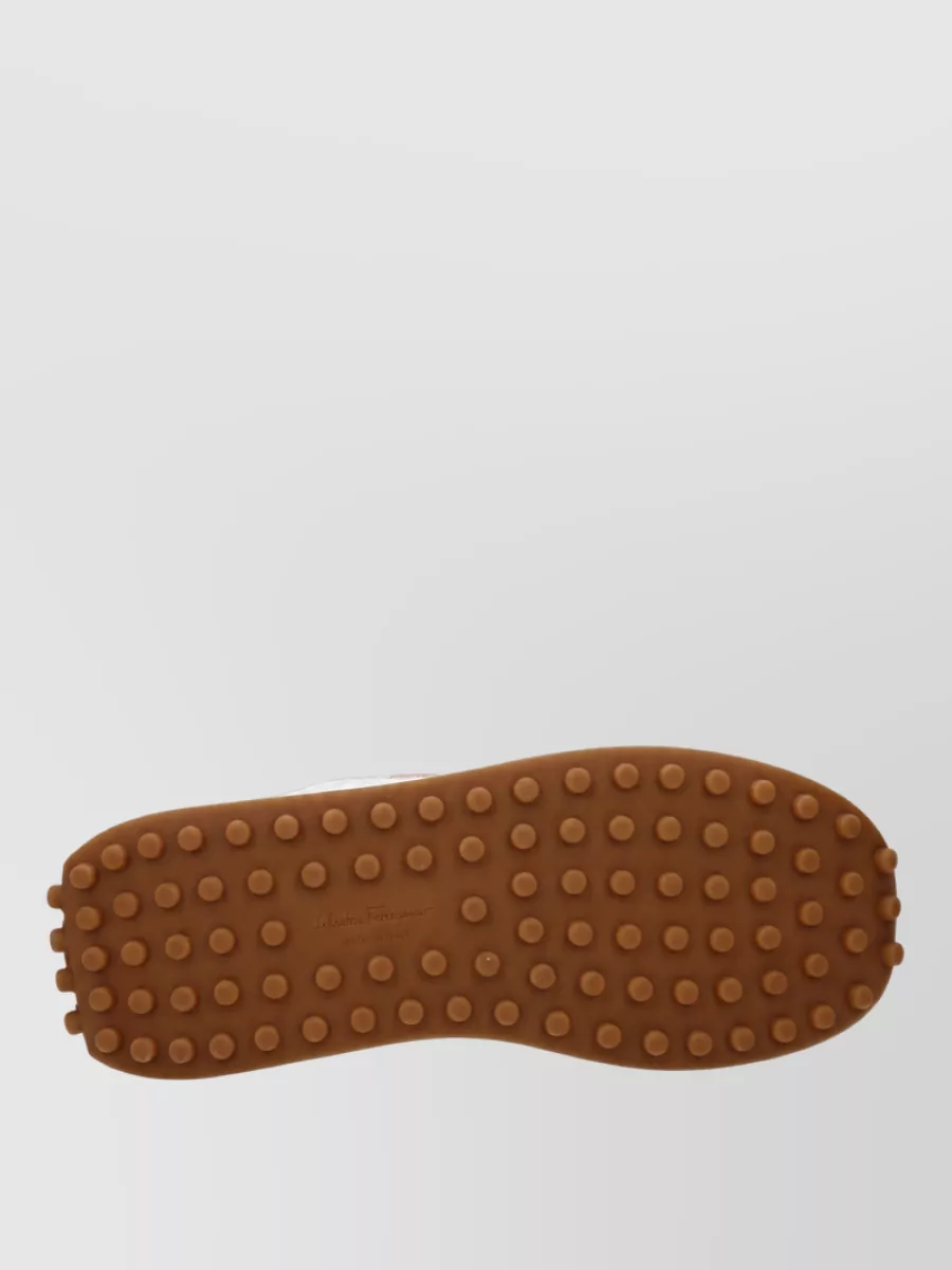 Ferragamo Textile Low-Top Sneakers