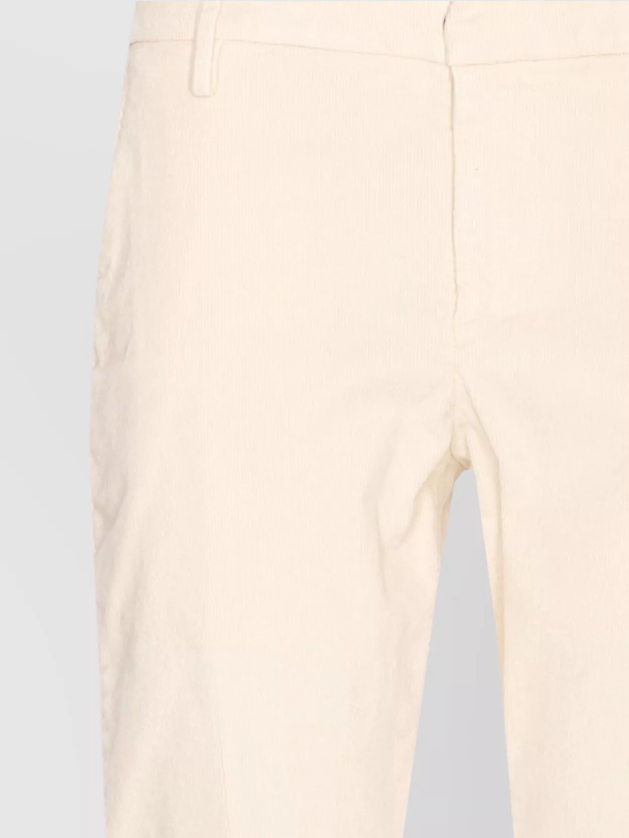 Dondup Tailored Trousers With Rolled Cuffs And Pockets