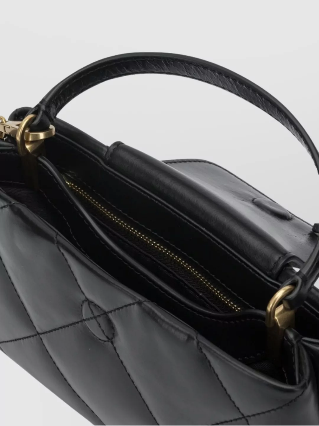 Tory Burch Chain Strap Quilted Crossbody Satchel Bag