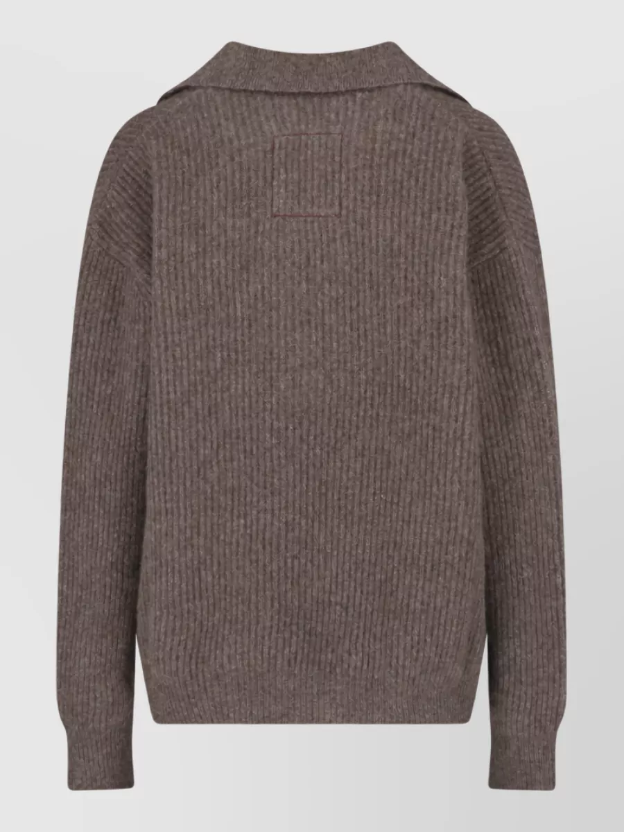 Uma Wang Alpaca Wool Crewneck Jumper