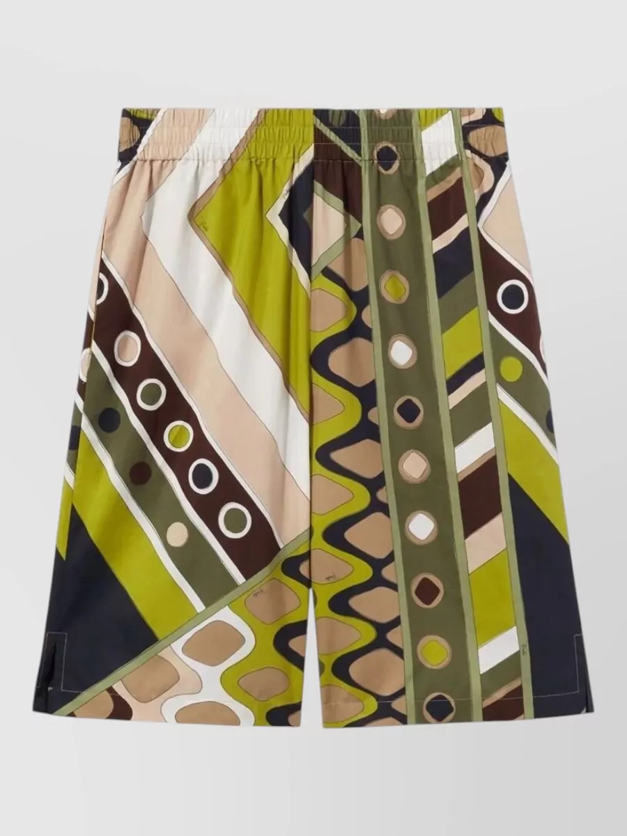 Pucci Cotton Tailored Shorts