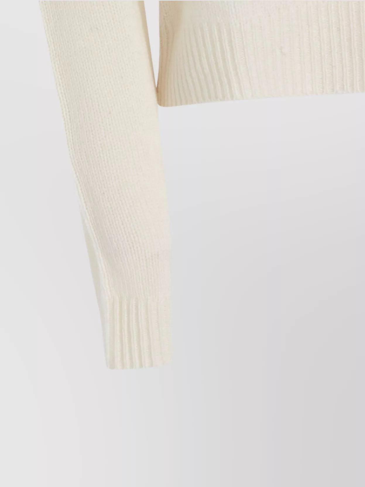 Kujten Soft Knit Crew Neck Long Sleeve Top In Neutral