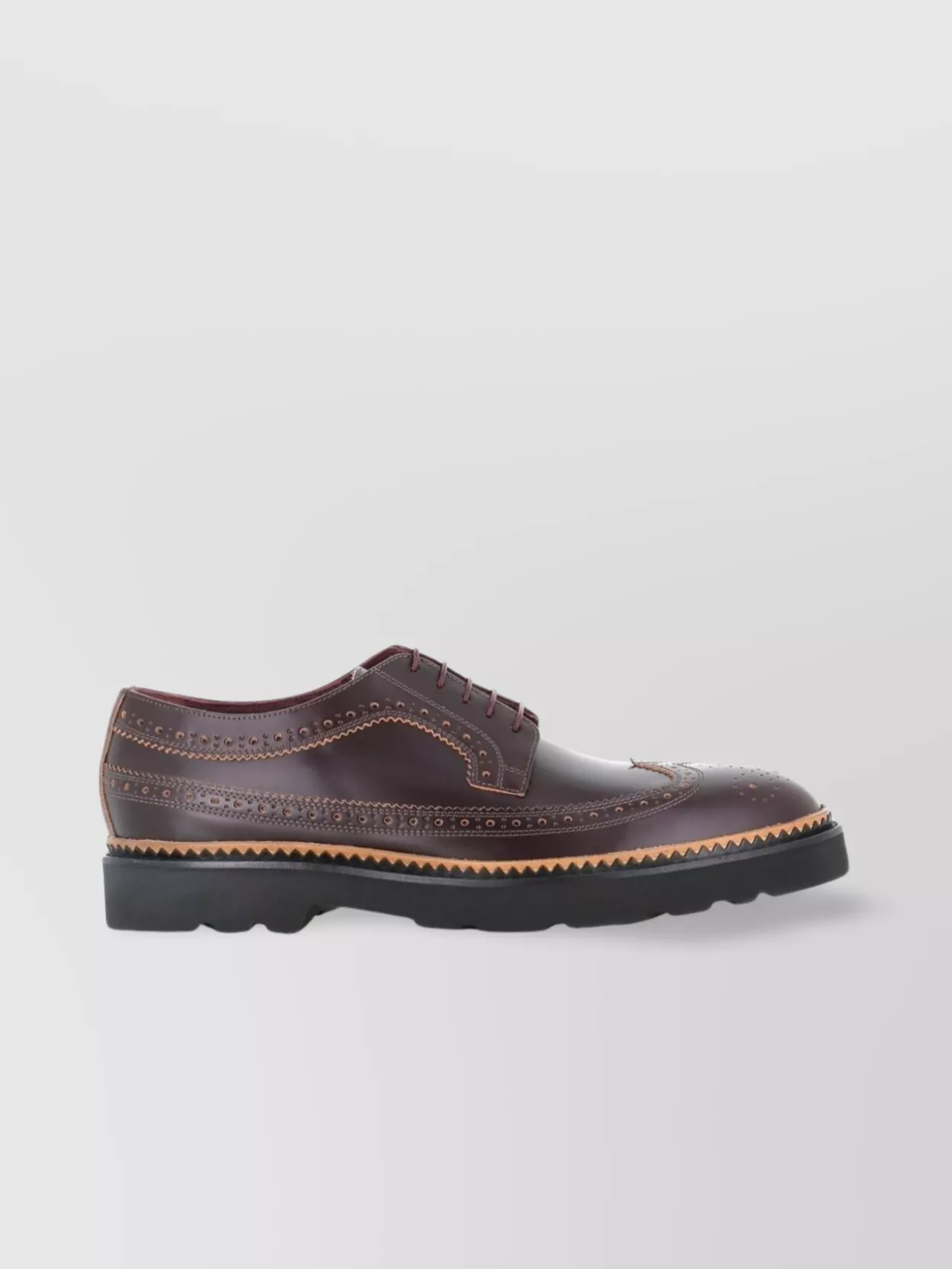 Paul Smith Men's Bordo Lace-Up Brogue Shoes