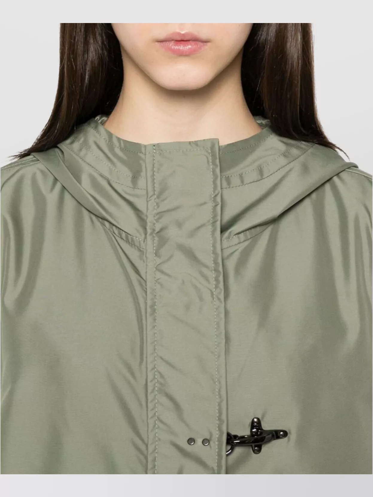 Fay Hooded Parka Coat Front Pockets