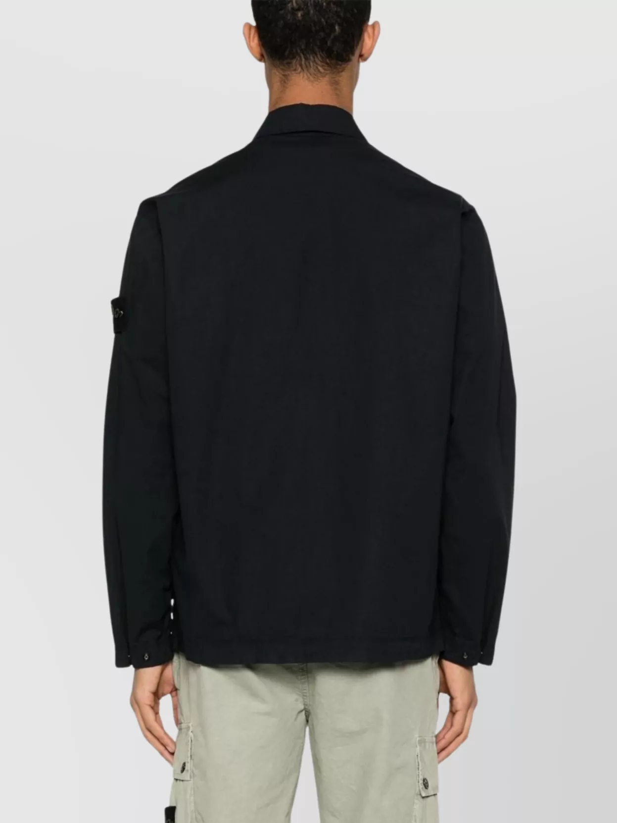 Stone Island Casual Shirt With Long Sleeves And Chest Pockets