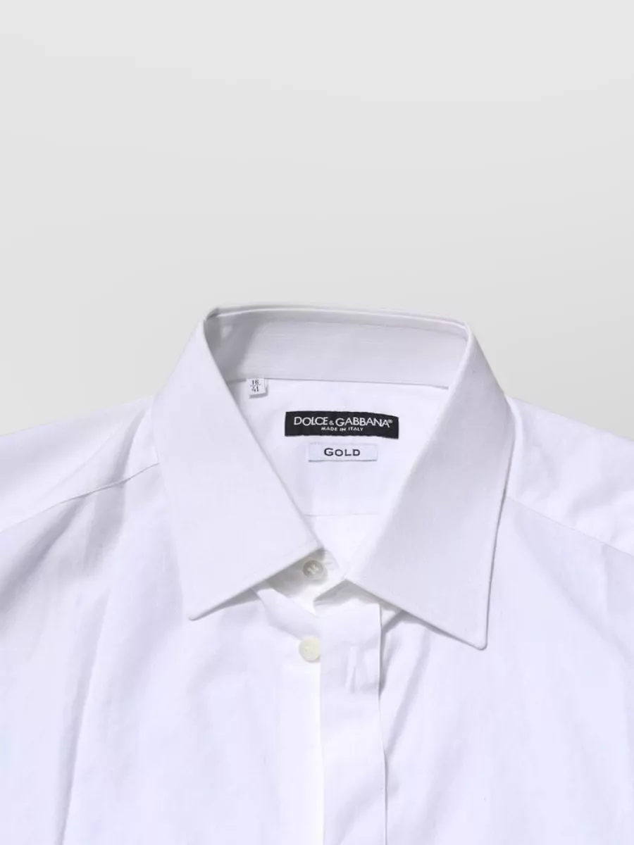 Dolce&Gabbana Cotton Long-Sleeve Dress Shirt