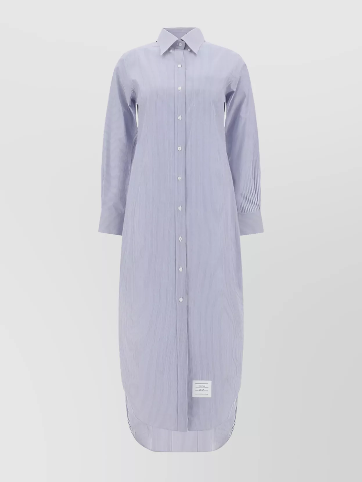 Shop Thom Browne Shirt Dress 3/4 Sleeves