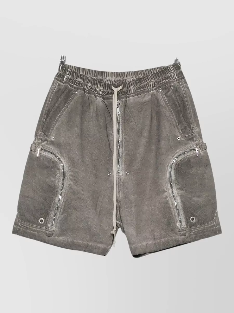 Rick Owens Drkshdw Cotton cargo shorts