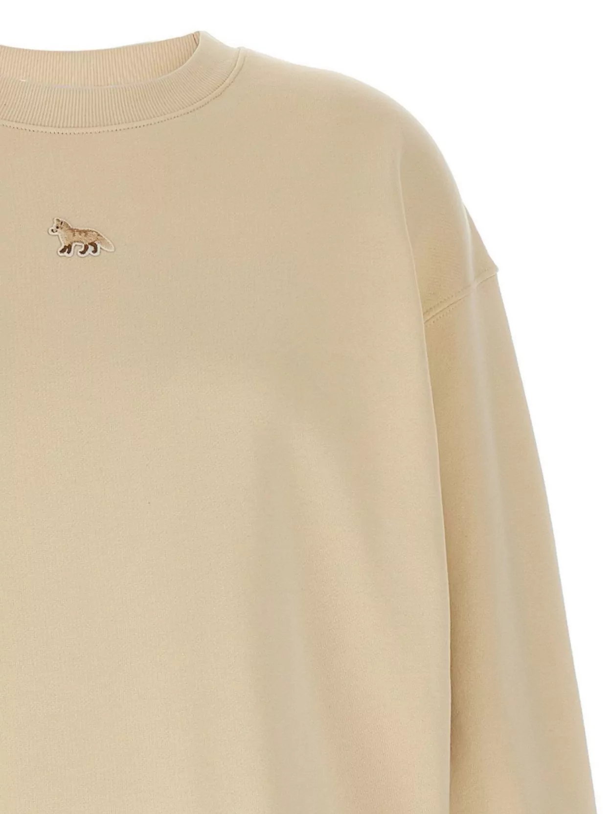 Shop Maison Kitsuné 'infant Renard' Crewneck Sweater