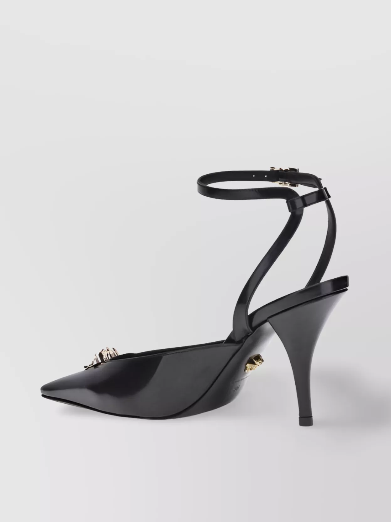 Versace Medusa Patent Calfskin Stiletto Pump