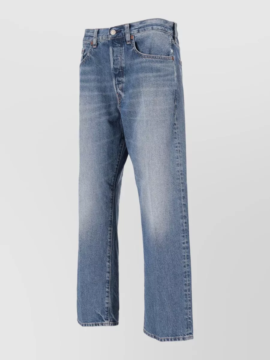 Ralph Lauren Relaxed Straight Cropped Ankle Trousers Belt Loops